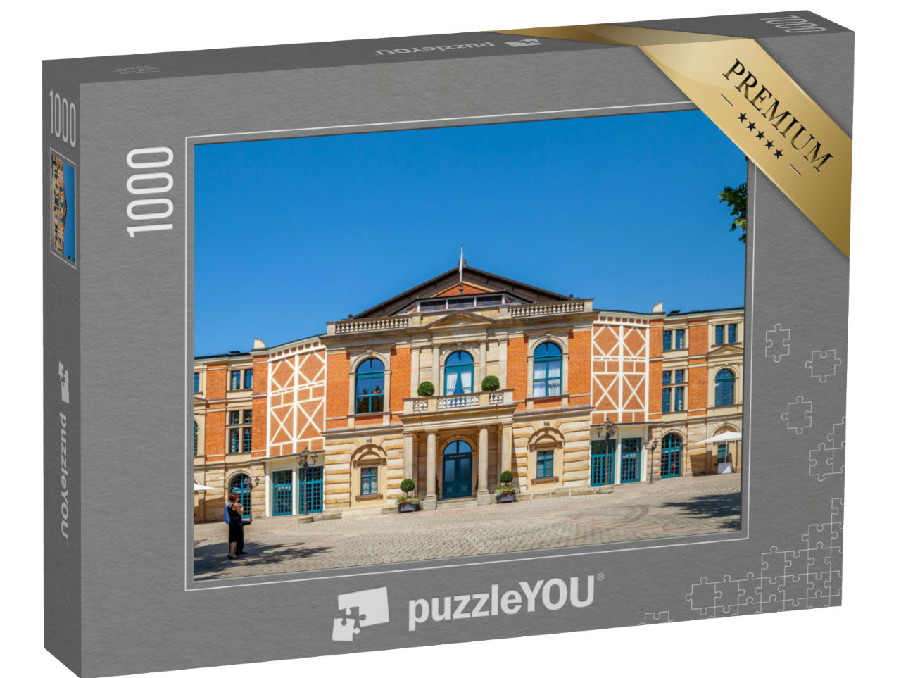 Puzzle 1000 Teile „Malerisches Bayreuth, Deutschland“