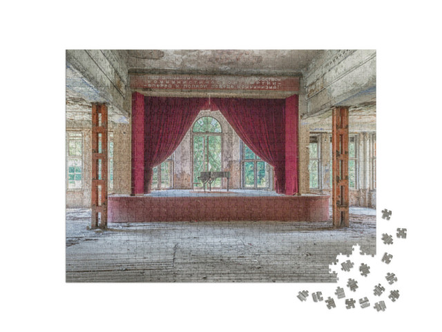Puzzle 1000 Teile „Grabowsee - Lost Place“