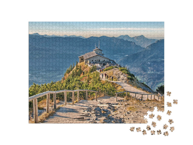 Puzzle 1000 Teile „Kehlstein-Haus bei Berchtesgaden“