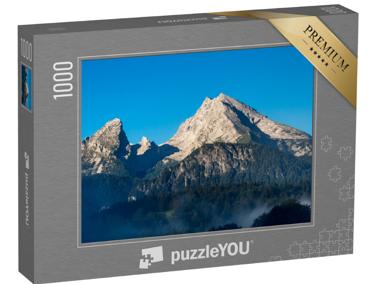 Puzzle 1000 Teile „Panorama Watzmann Berchtesgaden“
