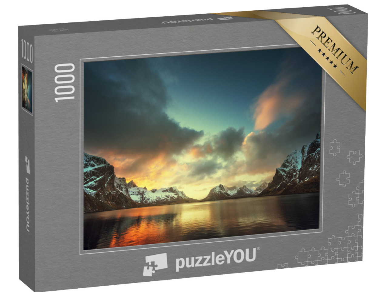 Puzzle 1000 Teile „Inseln der Lofoten, Norwegen“