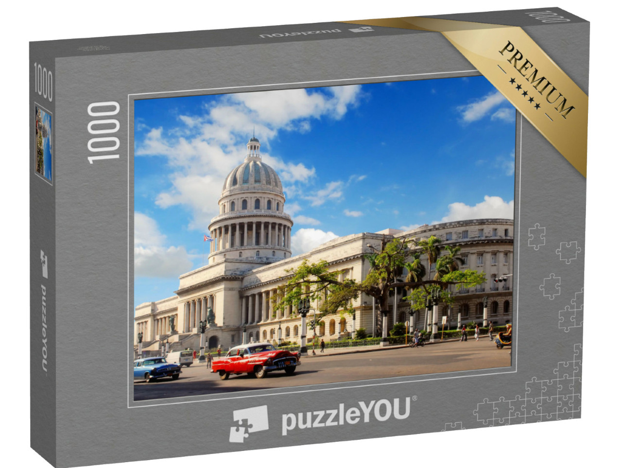 Puzzle 1000 Teile „Capitolio Gebäude, Havanna, Kuba“