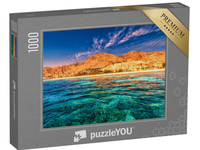 Puzzle 1000 Teile „Berge hinter dem Roten Meer“