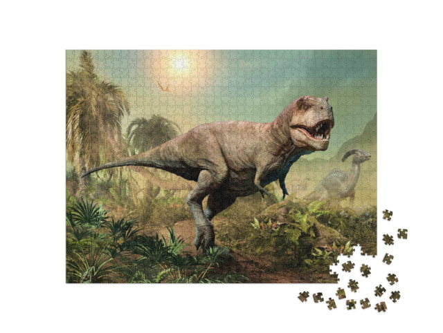 Puzzle 1000 Teile „Tyrannosaurus rex “