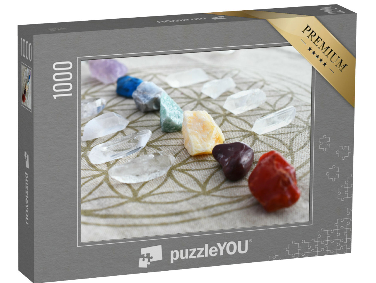 Puzzle 1000 Teile „Chakra-Ausgleichskristalle“
