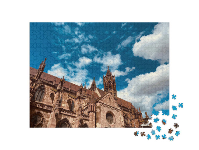 Puzzle 1000 Teile „Das Freiburger Münster“