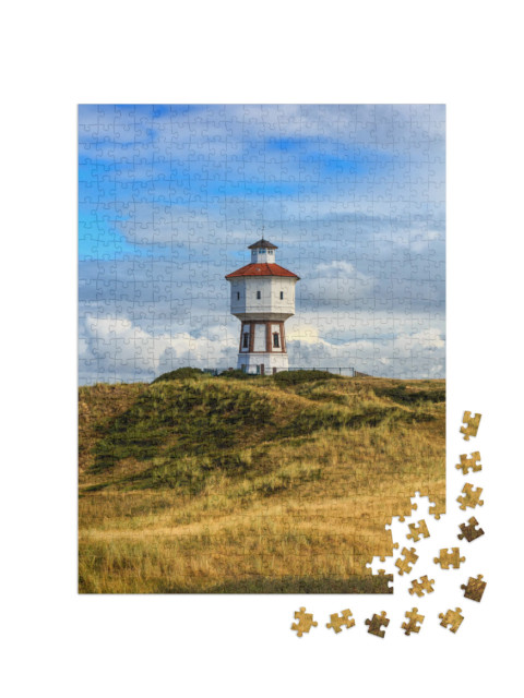 Puzzle 500 Teile „Leuchtturm Langeoog“