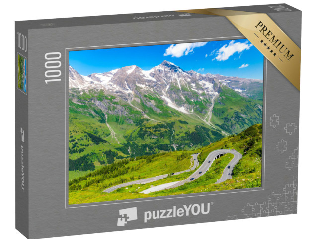 Puzzle 1000 Teile „Großglockner-Hochalpenstraße in den österreichischen Alpen“