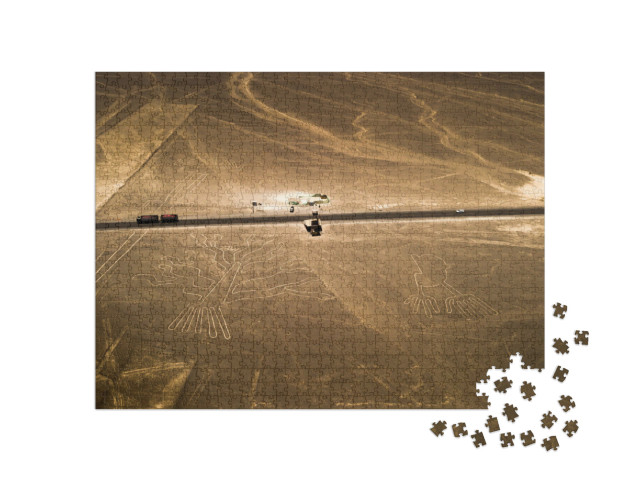 Puzzle 1000 Teile „Nazca-Linien, Peru“