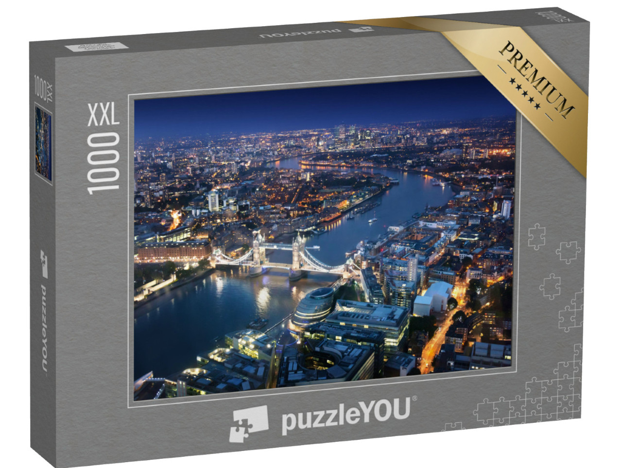 Puzzle 1000 Teile XXL „London bei Nacht“