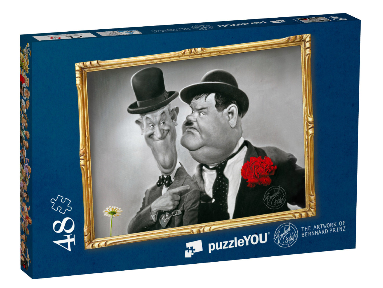 Puzzle 48 Teile „Dick & Doof“