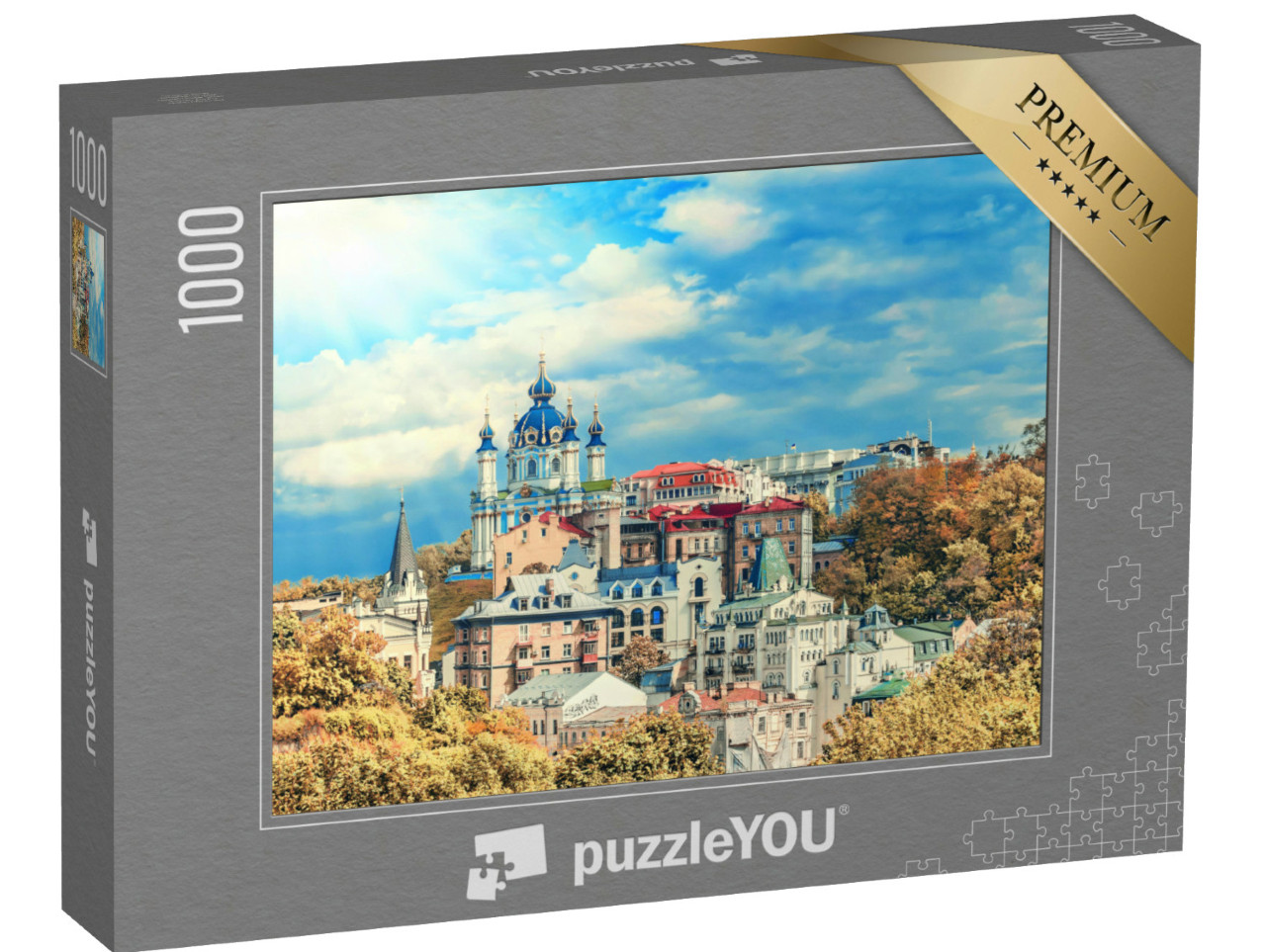 Puzzle 1000 Teile „Sophia: Kathedrale von Kiew, Ukraine “