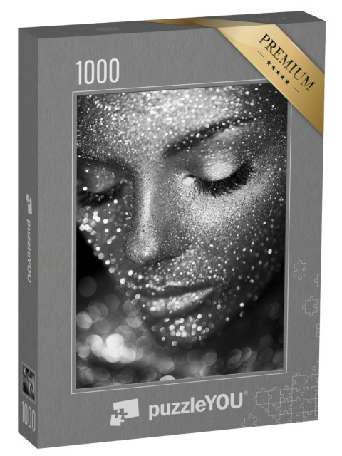 Puzzle 1000 Teile „Design Glitter Make-up “