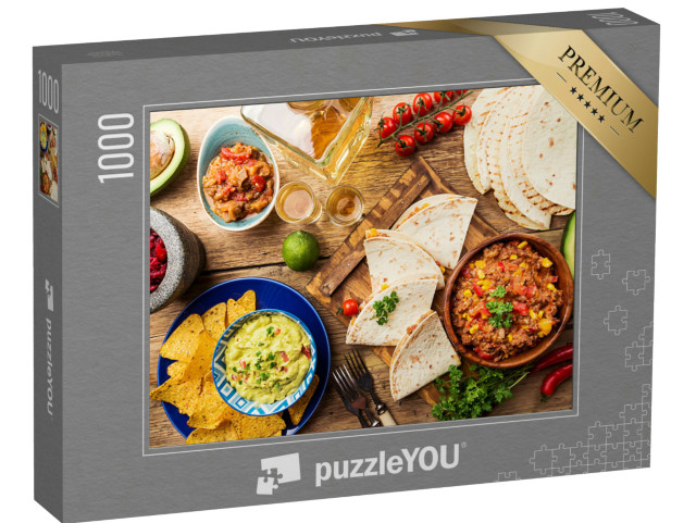 Puzzle 1000 Teile „Mexikanische Köstlichkeiten“