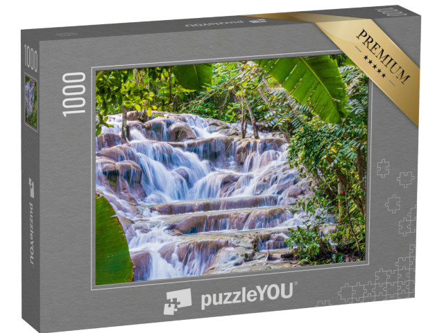 Puzzle 1000 Teile „Dunn's River Falls in Ocho Rios, Jamaika“