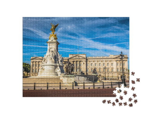 Puzzle 1000 Teile „Buckingham Palace, London, England“
