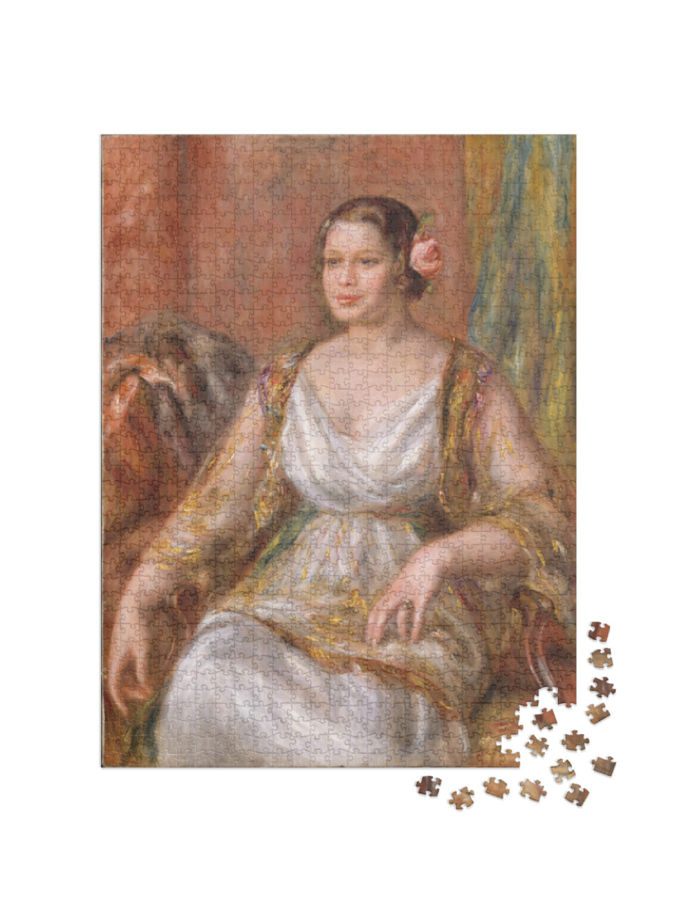Puzzle 1000 Teile „Auguste Renoir - Tilla Durieux“