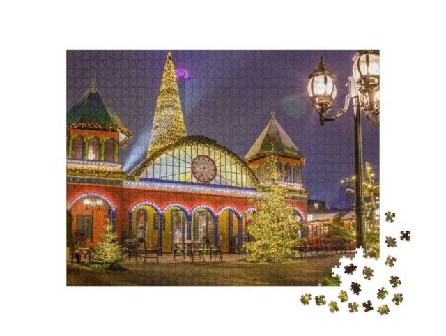 Puzzle 1000 Teile „Tivoli in Kopenhagen“