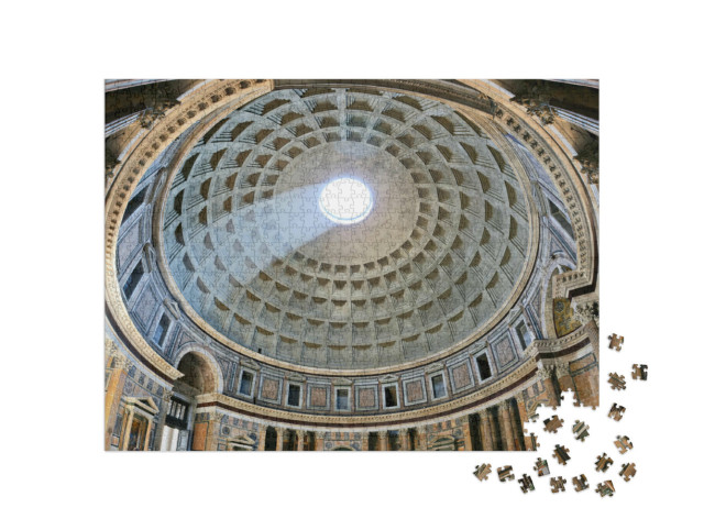 Puzzle 1000 Teile „Das Pantheon in Rom“