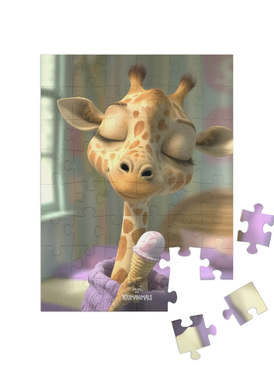 Puzzle 48 Teile „YOUMANIMALS: Paula“