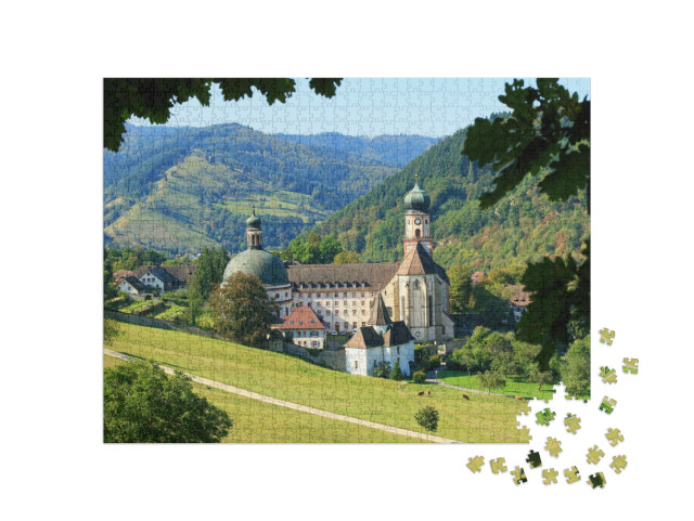 Puzzle 1000 Teile „Schwarzwald in Deutschland: schöne Landschaft“