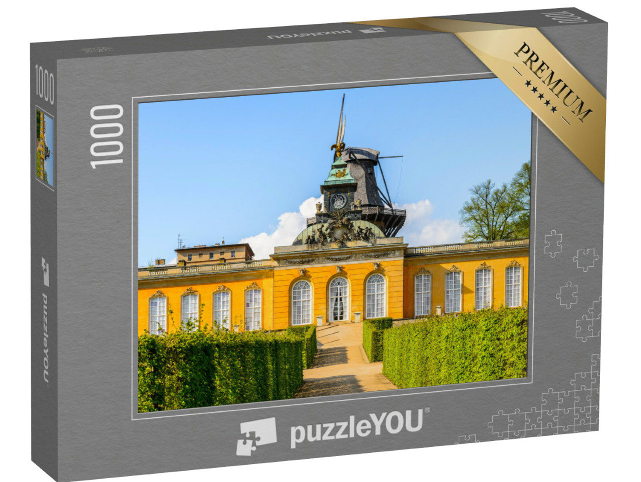 Puzzle 1000 Teile „Schloss im Park Sansoussi, Potsdam, Deutschland“