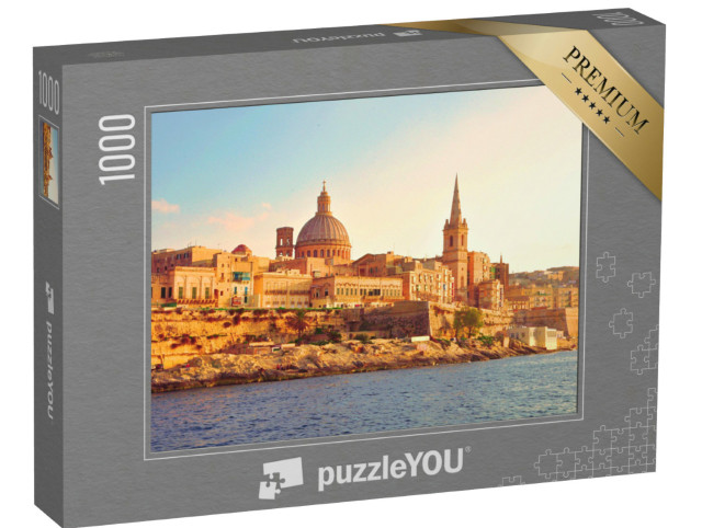 Puzzle 1000 Teile „Valletta, Hauptstadt von Malta“