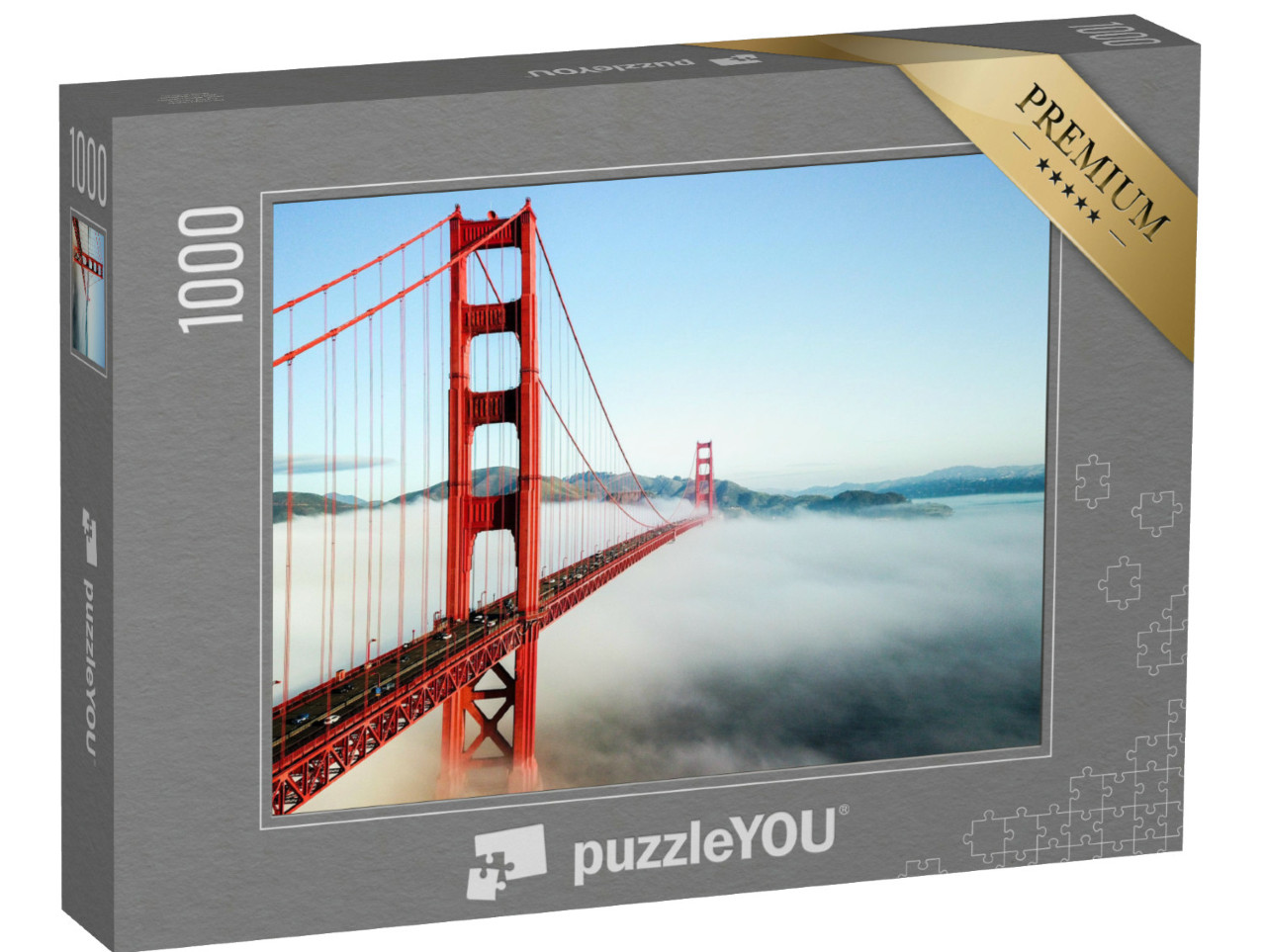 Puzzle 1000 Teile „Golden Gate Bridge, San Francisco“