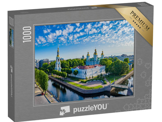 Puzzle 1000 Teile „Panorama von St. Petersburg, Russland“