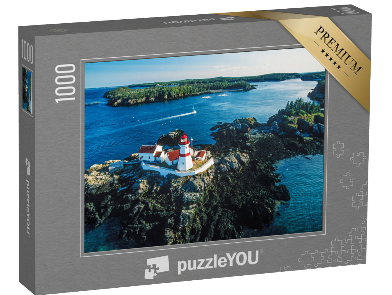 Puzzle 1000 Teile „Campobello Island, New Brunswick, Kanada“