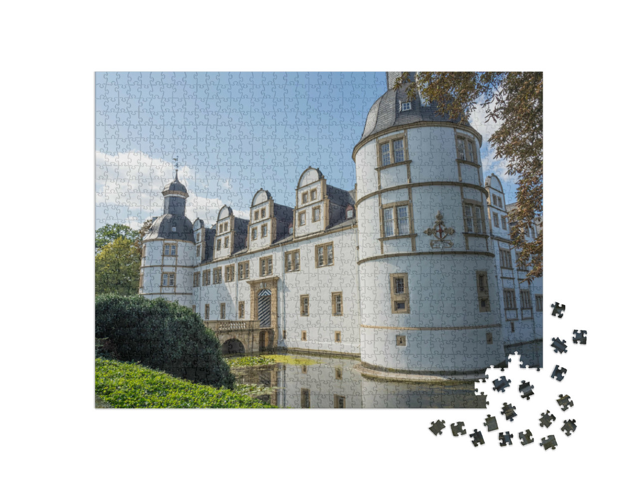 Puzzle 1000 Teile „Schloss in Paderborn“