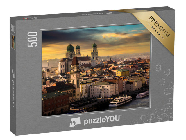 Puzzle 500 Teile „Passau an der Donau, Deutschland“
