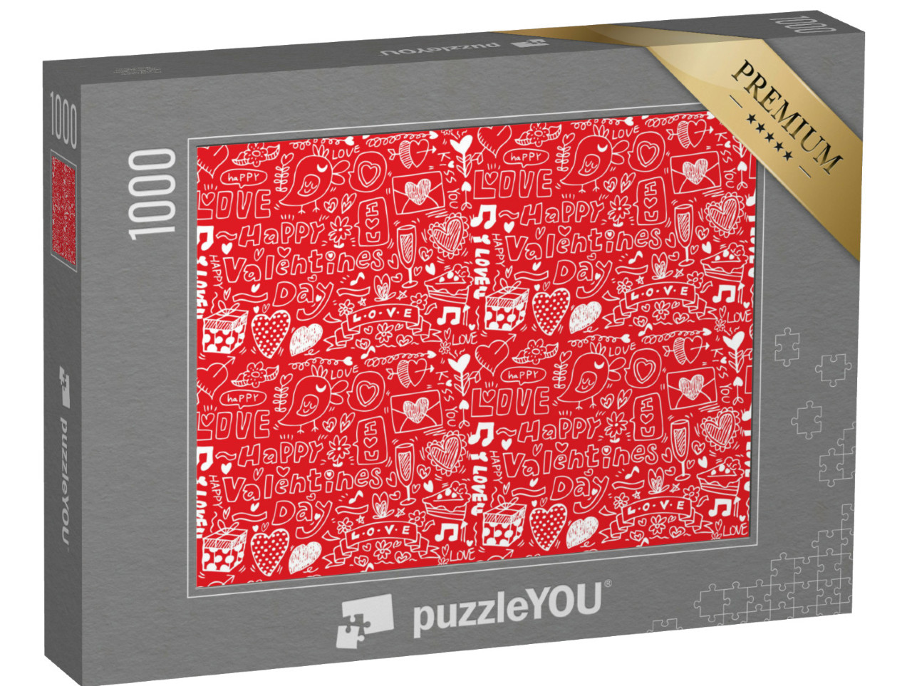 Puzzle 1000 Teile „Valentinstag“