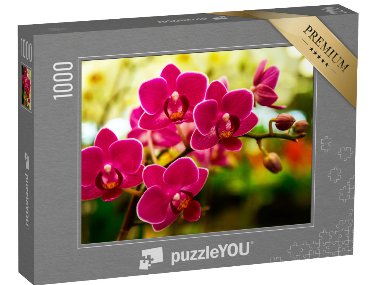 Puzzle 1000 Teile „Rosa Orchideen“