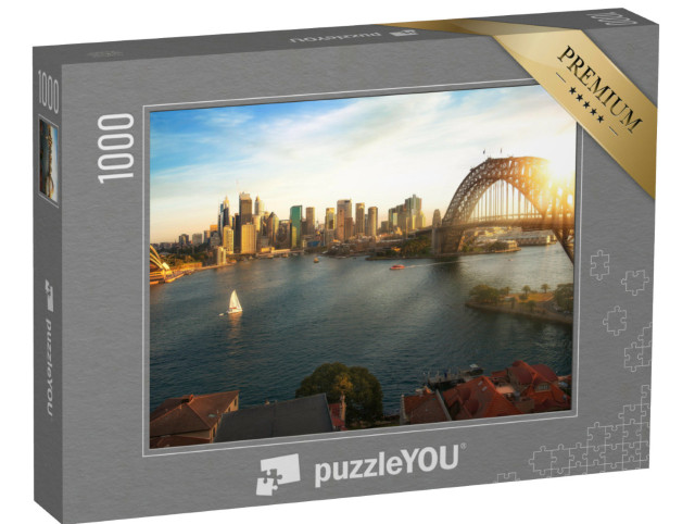 Puzzle 1000 Teile „Panoramablick auf Sydney“