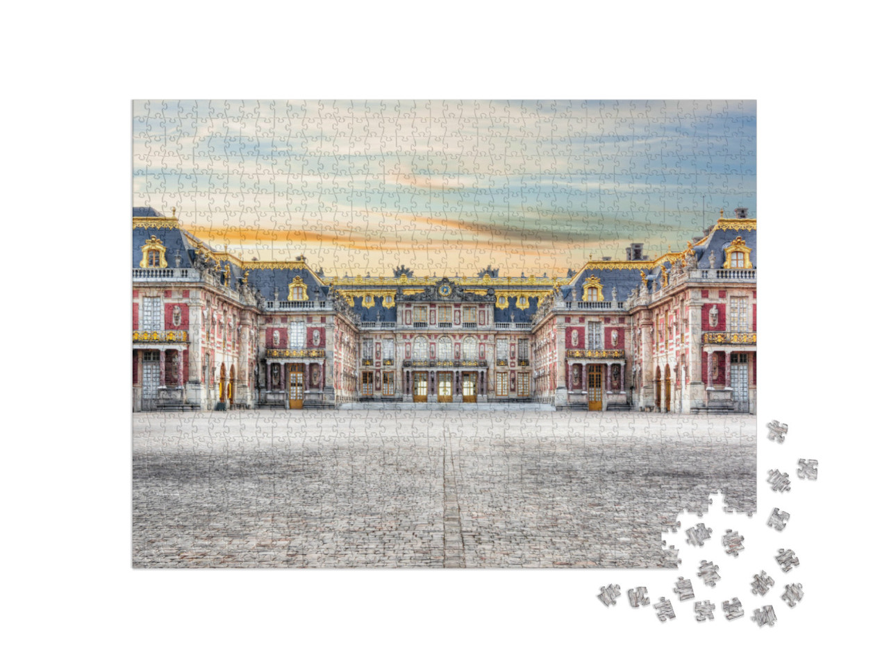 Puzzle 1000 Teile „Schloss Versailles außerhalb von Paris“