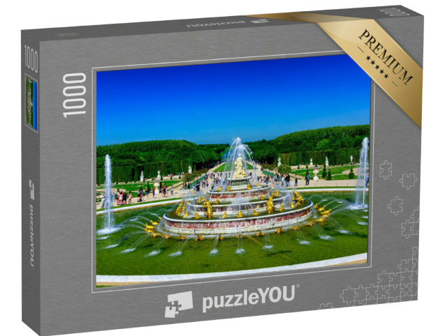 Puzzle 1000 Teile „Der Latona-Brunnen im Garten von Versailles, Frankreich“