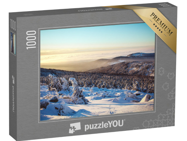 Puzzle 1000 Teile „Winter im Harz, Deutschland“