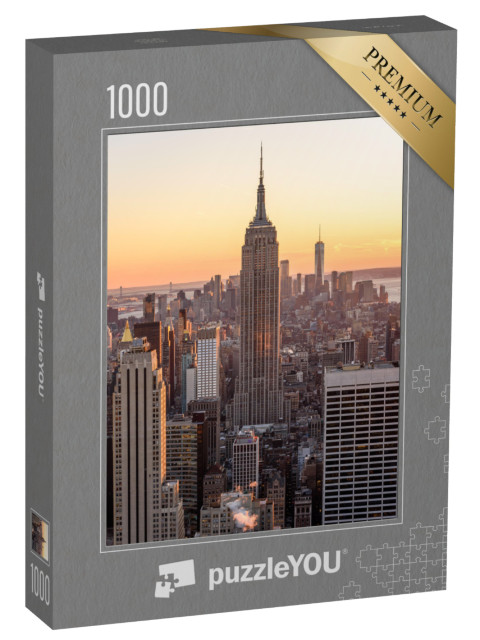 Puzzle 1000 Teile „Empire State Building, New York City, USA“