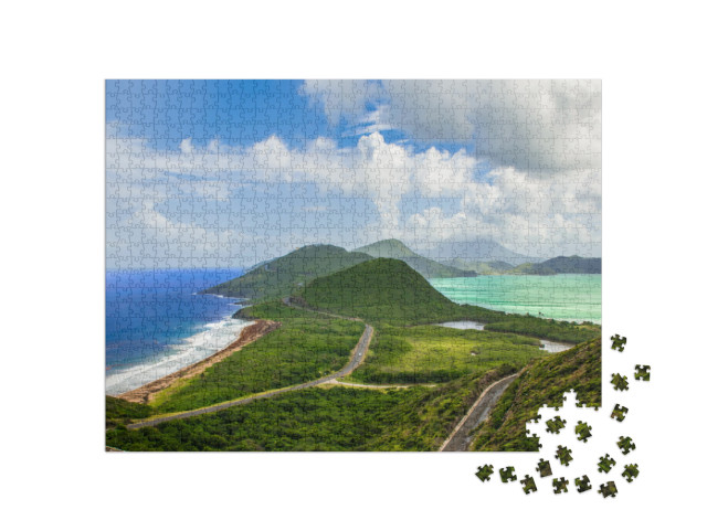 Puzzle 1000 Teile „St. Kitts und Nevis, Karibik“