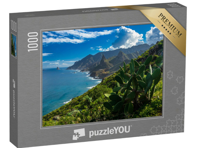 Puzzle 1000 Teile „Wildes Anaga-Gebirge im Norden von Teneriffa“