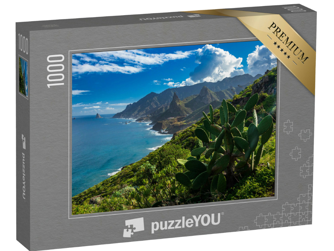 Puzzle 1000 Teile „Wildes Anaga-Gebirge im Norden von Teneriffa“