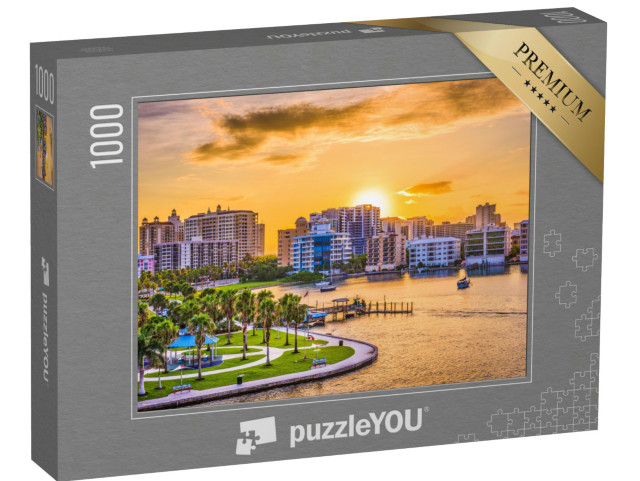 Puzzle 1000 Teile „Skyline von Sarasota, Florida, USA“