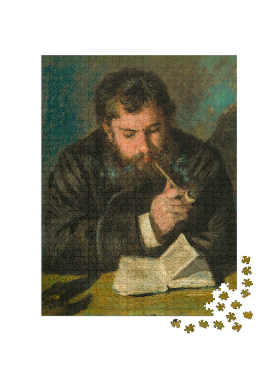 Puzzle 1000 Teile „Auguste Renoir - Claude Monet“