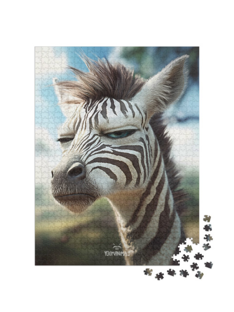 Puzzle 1000 Teile „YOUMANIMALS: Zoe“