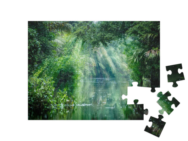 Puzzle 48 Teile „Tortuguero-Nationalpark, Costa Rica“