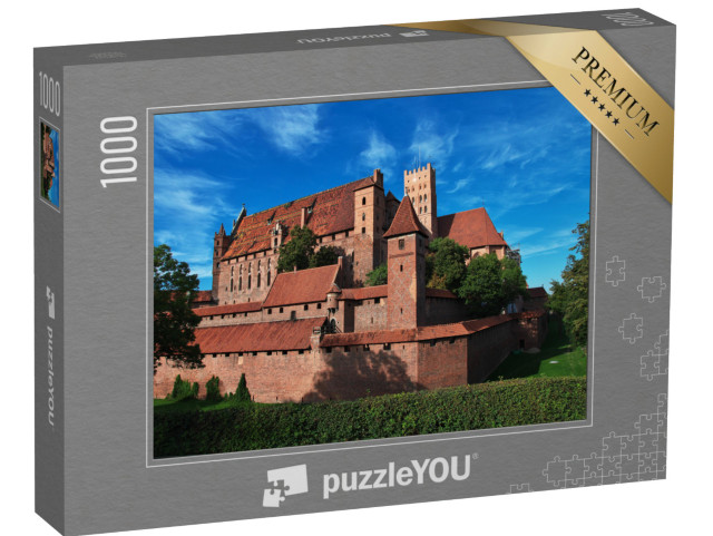 Puzzle 1000 Teile „Malbork ist eine Kreuzritterburg in Polen“