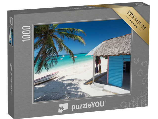 Puzzle 1000 Teile „Paradies in der Karibik, Dominikanische Republik“