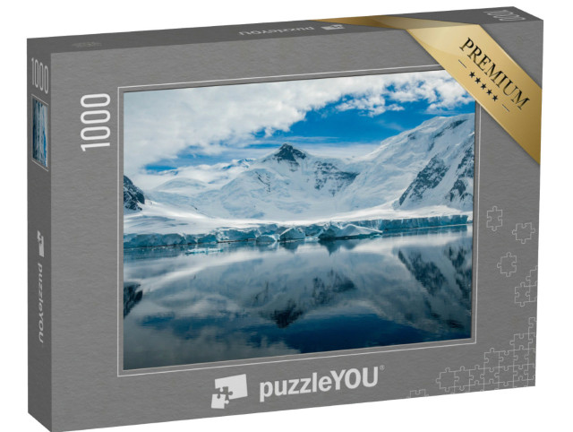 Puzzle 1000 Teile „Bizarre Landschaft der Antarktis“