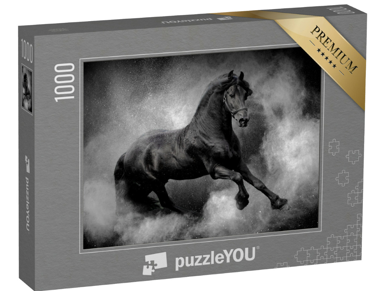 Puzzle 1000 Teile „Der Traum von einem starken Pferd“
